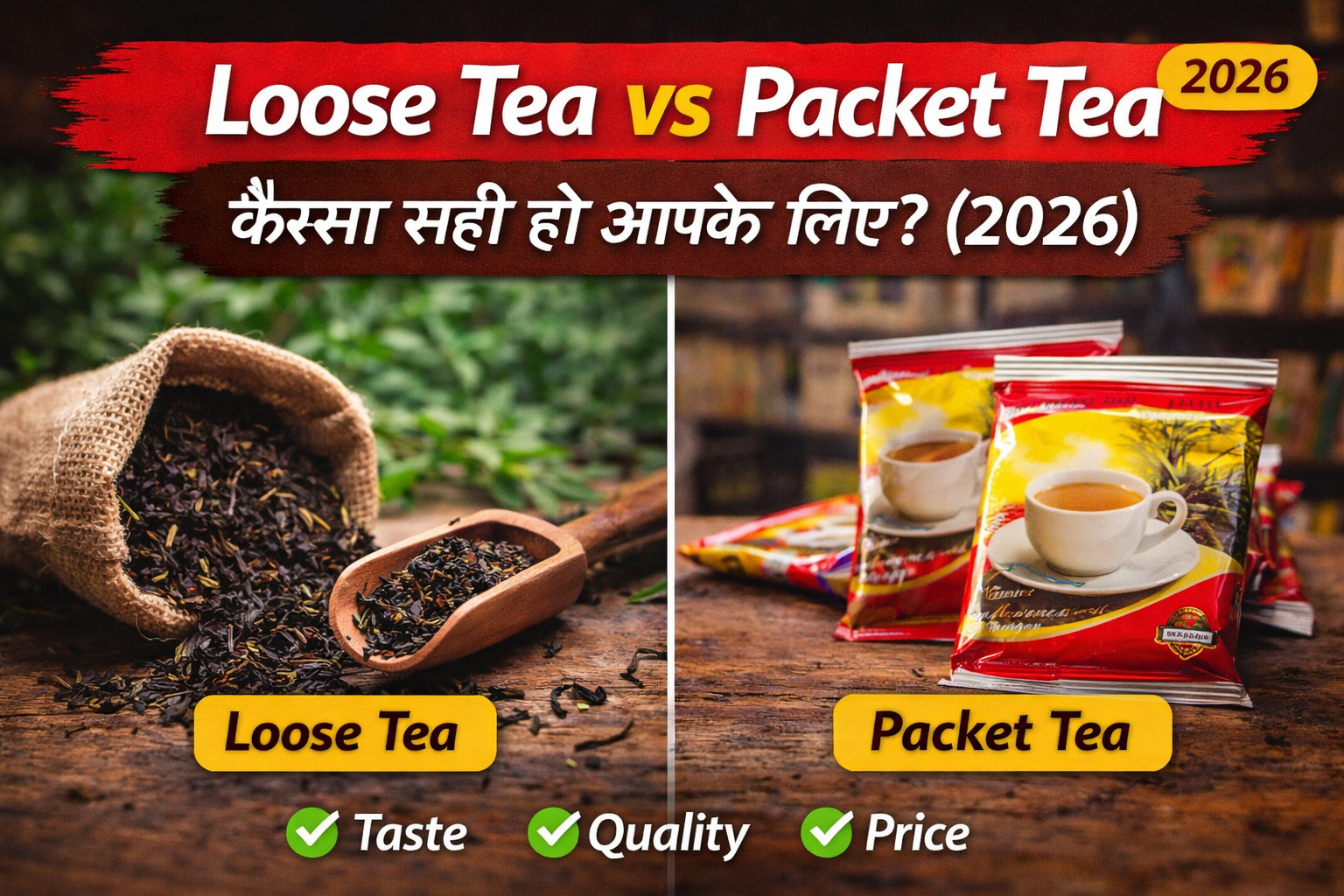 Loose Tea vs Packet Tea